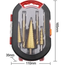6 Parça Kademeli Matkap Ucu Seti