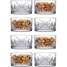 Turuncu 8'li Çerezlik Kase Takımı, Şık ve Kullanışlı Mutfak Aksesuarı