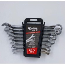 Genius 8 Parça Kombine Anahtar Takımı