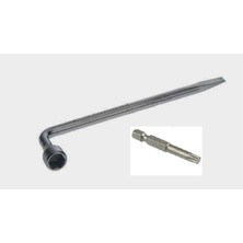 Bhd Pipo Tipi Siyah L Bijon Anahtarı L Tipi Bijon 21 mm