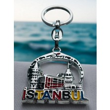 Metal Anahtarlık, Istanbul-Türkiye Mekanlar Koleksiyonu, Ev-Araba-Iş Yeri-Ofis Anahtarlık