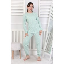 Little Daisy Desenli Kız Çocuk Pijama Takımı