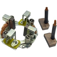 Mega 24V Marş Kömür Yuvası Mıtsubıshı Tipi 5.5 Kw (4 Kömürlü) Ford-Komatsu-Man-Mıtsubıshı-Renault