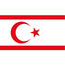 K.k.t.c. Ülke Bayrağı 45X30CM Duvar Tablosu Çerçevesiz Pvc Tablo