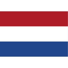 Hollanda Ülke Bayrağı 45X30CM Duvar Tablosu Çerçevesiz Pvc Tablo