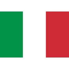 Italya Ülke Bayrağı 45X30CM Duvar Tablosu Çerçevesiz Pvc Tablo