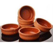 Kahverengi 6'lı Güveç ve Sütlaç Kasesi Takımı