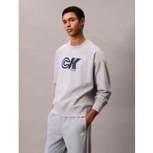 Ck LV04RC840G Premıum Terry Ck Sport Graphıc C Erkek Sweatshirt