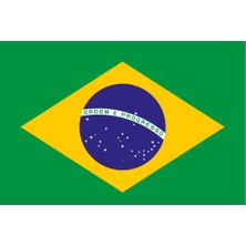 Brezilya Ülke Bayrağı 45X30CM Duvar Tablosu Çerçevesiz Pvc Tablo