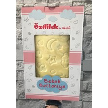 Yumuşak Peluş Bebek Battaniyesi, 100X120 Cm, Sıcak ve Sevimli Sarı Renk.