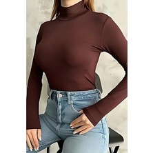 Uzun Kollu Balıkçı Yaka Body/badi Atlet