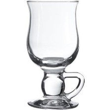 Şık Beyaz Kulplu Latte Bardakları, 270 Cc, 2'li Set