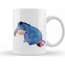 Sevimli Winnie The Pooh ve Eeyore Temalı Porselen Kupa Bardak, Şık ve Kullanışlı Tasarım