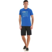 Slam G101 Erkek Mavi Tişört