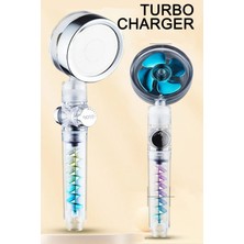 Turbocharger Özellikli Su Seviyesi Ayarlanabilir Yeni Banyo Duş Başlığı