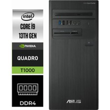 Asus Expertcenter D5 Tower I9 13900K D500TE-656 16GB 512GB Quadro T1000 4 GB Windows 11 Pro Masaüstü Bilgisayar