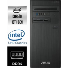 Asus Expertcenter D5 Tower I9 13900K D500TE-430 64GB 4tb  Windows 11 Pro Masaüstü Bilgisayar