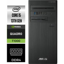 Asus Expertcenter D5 Tower I5-13400 D500TE-680 16GB 2tb Quadro T1000 8gb Windows 11 Pro Masaüstü Bilgisayar