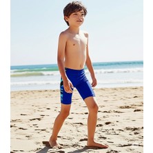 Speedo Hyperboom Panel Jam-Mer Erkek Çocuk Yüzücü Mayosu Mavi