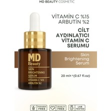 M Beauty Leke Karşıtı Vitamin C,arbutinli Cilt Serumu