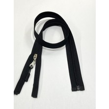 Eşofman Mont Fermuarı / Ters Diş / 80 cm / Siyah