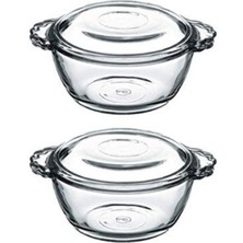 Mini Tencere Seti, 2'li, 275 Cc, Beyaz, Pratik ve Şık Tasarım