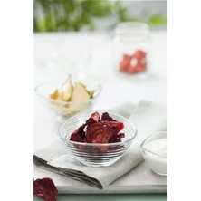 6'lı Cam Reçellik ve Çerezlik Seti, Beyaz, Şık ve Kullanışlı Tasarım