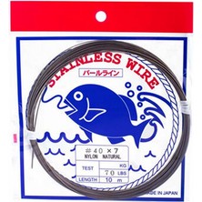 Showa Japan Nylon 1x7 10M Şeffaf Çelik Tel