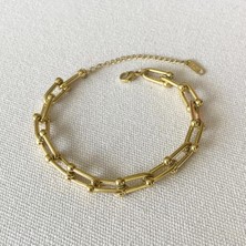Tfny Gold Çelik Bileklik