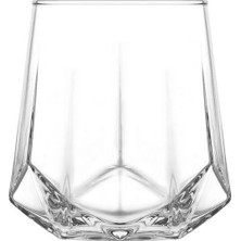 Şık 3'lü 400 cc Viski Bardağı Seti, Beyaz Tasarım, Zarif ve Kullanışlı.