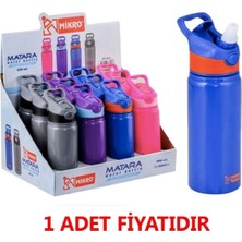 Çok Renkli 600ML Alüminyum Matara, Hafif ve Dayanıklı, Pratik Saklama Seçeneği