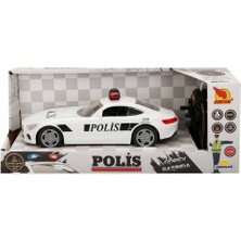 Belirtilmemiş mayf 20357 Uzaktan Kumandalı Suncon Işıklı Polis Arabası 21 cm