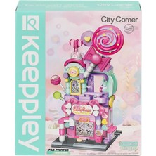 Bfs KP28012 Keeppley Candy Shop City Corner Blok Seti -Vagon Life