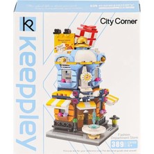 Bfs KP0105 Keeppley City Corner Department Store Blok Seti 389 Parça