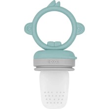 Bfs Silikon Püre Meyve Sebze Emziği Aqua Green / Powder Grey