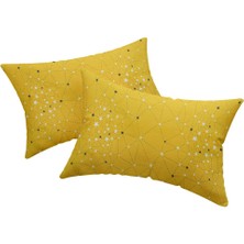 Yumuşak %100 Pamuk Bebek Yastık Kılıfı 35X45 Cm, 2'li Paket, Güvenle Kullanım