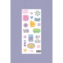 M51 – Motivasyon Cümleleri (Ingilizce) Sticker Seti