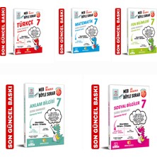 2025-2026 7.sınıf Türkçe-Matematik-Fen-Anlam-Sosyal Soru Bankası 5'li Seti Sinan Kuzucu