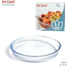 Büyük Boy Cam Tepsi, Petekli Tasarım, 3000 Cc, Mavi Renkli, Şık ve Kullanışlı