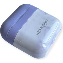 Cmk Keyroad Çift Delikli Mermer Desenli Kalemtraş, Mavi, Yeşil, Pembe