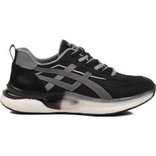 Guja Siyah Fileli Hava Alabilen Erkek Spor Ayakkabı 25Y563