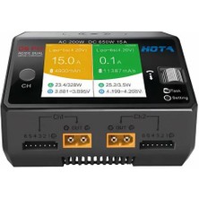 Hota D6 Pro Akıllı Çift Kanal Lipo Şarj Cihazı