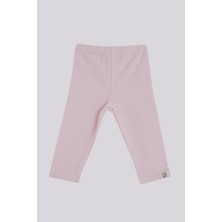 GB Baby Bg Store Kız Bebek Pembe Tayt Lastikli Konforlu Tasarım 6 Ay İçin Uygun