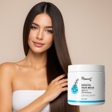 Homm Life Keratin Saç Maskesi 500 ml Tüm Saçlar İçin Bakım Yapıcı Etkiyle Güçlendirici Formül