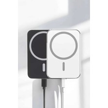 Kablosuz Şarj Aleti Magsafe Araç Içi Manyetik Şarj 15W Ios Uyumlu