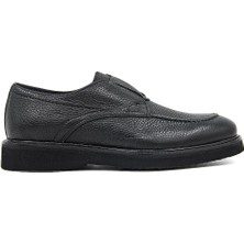 Alberto Rossi 101 6km 4337 Geyik Derisi Erkek Klasik Ayakkabı - Siyah