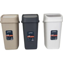 Vinto Kapaklı Çöp Kovası, Plastik 10 Lt
