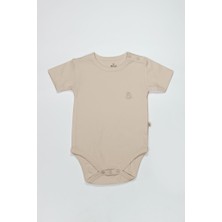 Nessiworld Bistyle Organik Natural Basic Style Yarım Kol Body BS17103 Bej