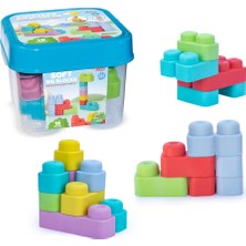 Nessiworld Yumuşak Big Bloklar Kova 18 Parça