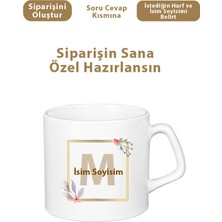 Isimli, Harfli, Kişiye Özel Lacivert Kupa Bardak, Hediye Seçenekleri